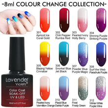 Load image into Gallery viewer, SOAK OFF COLOR GEL NAIL POLISH 110 COLOURS BASE TOP COAT 8ML SALON PROFESSIONAL