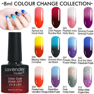 SOAK OFF COLOR GEL NAIL POLISH 110 COLOURS BASE TOP COAT 8ML SALON PROFESSIONAL
