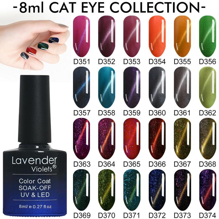 SOAK OFF COLOR GEL NAIL POLISH 110 COLOURS BASE TOP COAT 8ML SALON PROFESSIONAL